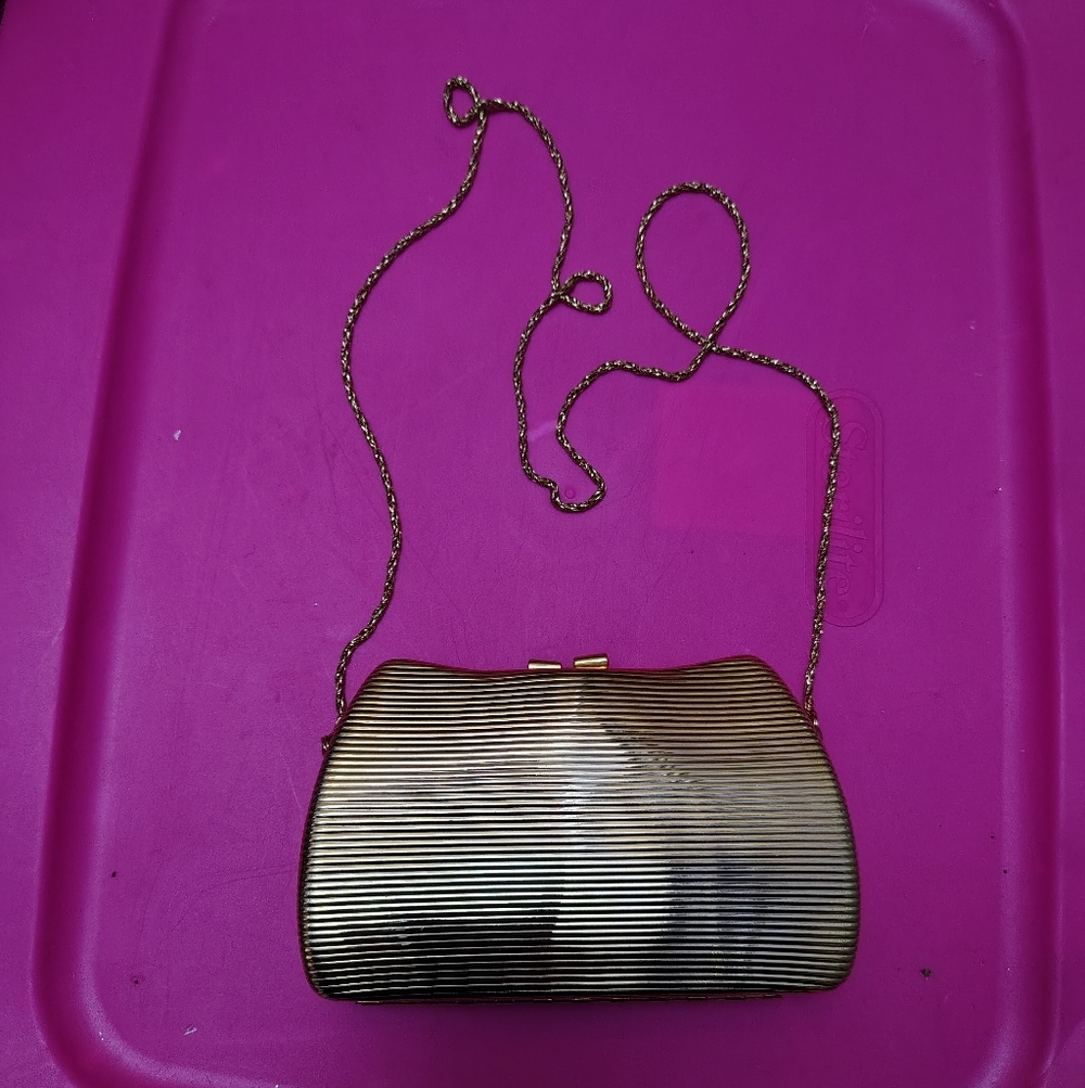 Carla Marchi Golden Clutch